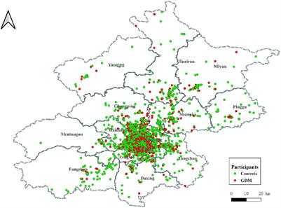 Outdoor artificial light at night exposure and gestational diabetes mellitus: a case–control study